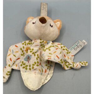 Douglas Baby Fox Lovey Security Woodland Satin Knots Small